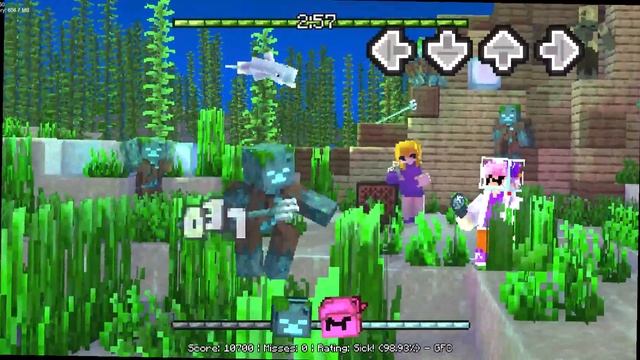 FNF Vs. Mob Mod B-Sides | Trident Sprite Test :3 смотреть онлайн