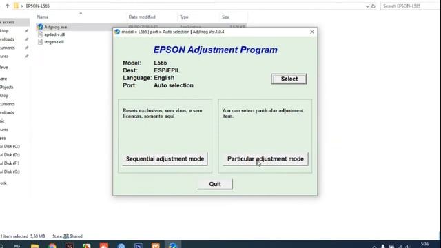 How to Reset Epson L565 смотреть онлайн