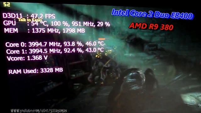 Lords Of The Fallen | C2D E8400 - 4GB - R9 380 | High 1080p Test смотреть онлайн
