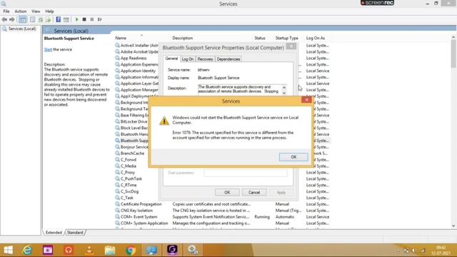 How to run Bluetooth support service in Windows 7,8,8.1 And 10 #windows #bluetooth смотреть онлайн