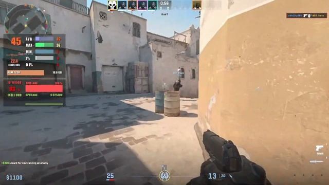 Counter Strike 2 Low End PC Gameplay | Core i3 | 4GB Ram | Without Graphic Card смотреть онлайн