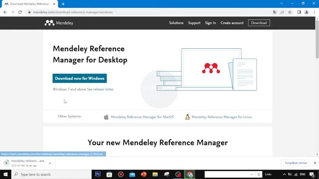 CARA DOWNLOAD DAN INSTAL MENDELEY DI LAPTOP ATAU KOMPUTER смотреть онлайн