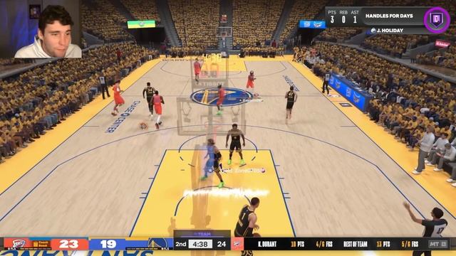 PINK DIAMOND KEVIN DURANT GAMEPLAY! WILL THE SLIM REAPER SCARE YOUR OPPONENTS IN NBA 2K24 MyTEAM? смотреть онлайн