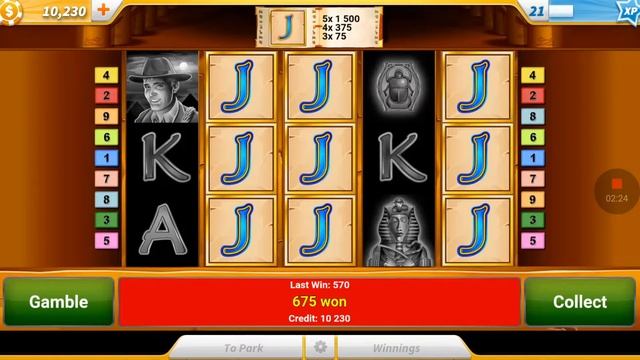 Book Of Ra Android Game(SLOT PARK) смотреть онлайн