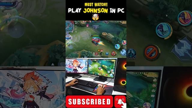 Pc Handcam Mobile Legends🤯Johnson Handcam Gameplay🔥 MLBB смотреть онлайн