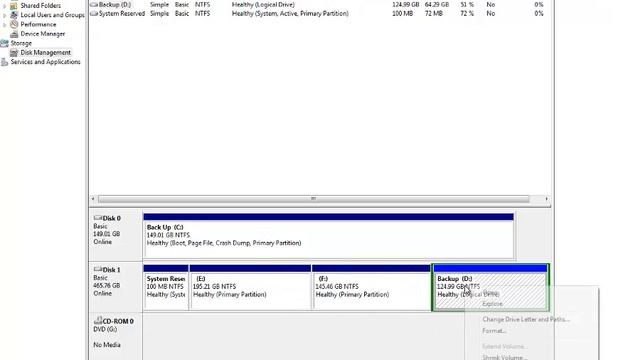 How to mount a drive to a folder path using computer management - Subscribe смотреть онлайн
