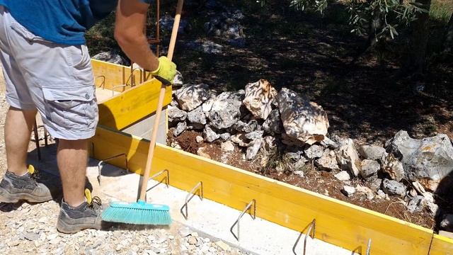 Izgradnja kuće 08| Elan&Lean (izrada podne ploče prizemlja; oplata, armatura i beton) смотреть онлайн