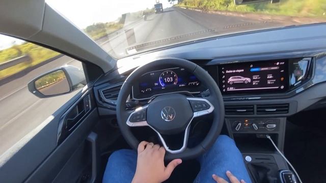 CONSUMO NA ESTRADA DO VOLKSWAGEN POLO 170 TSI 2023, É ECONÔMICO MESMO? 🤔🤔 - 53 MINUTOS DE ESTRADA 🔥 смотреть онлайн