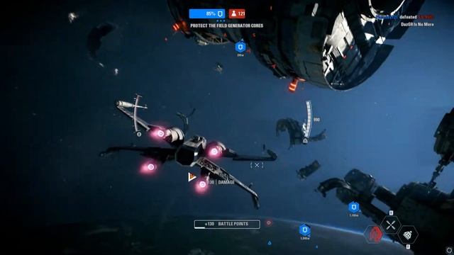Star Wars Battlefront II D'Qar Resistance Base Evacuation смотреть онлайн