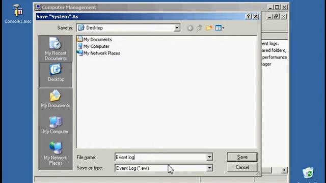 Editing Security Log Settings and Saving Events.avi смотреть онлайн