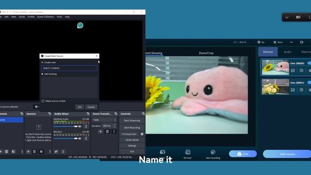 How to use EMEET StreamCam One as a virtual camera in OBS Studio? смотреть онлайн