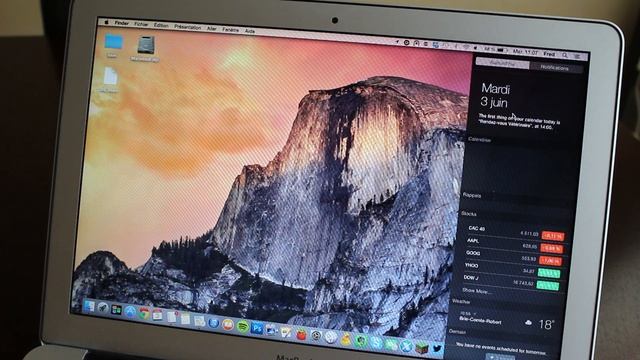 OS X 10.10 Yosemite - Centre de Notifications смотреть онлайн