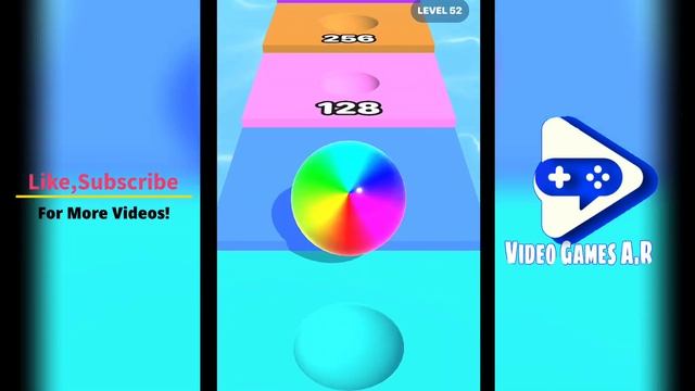 Ball Run Merge 2048 Numbers Level up game - ball run 2048 - All Levels Gameplay Android iOS смотреть онлайн