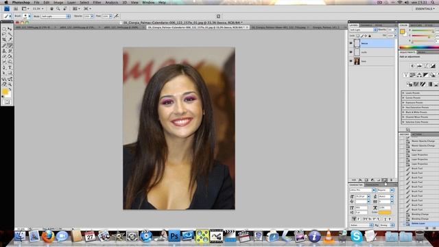PHOTOSHOP CS4 IMAC - TUTORIAL MAKE-UP смотреть онлайн