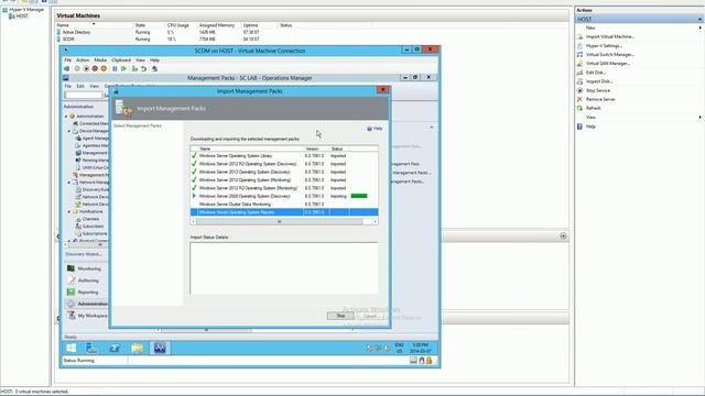 SCOM - Import Management Pack смотреть онлайн