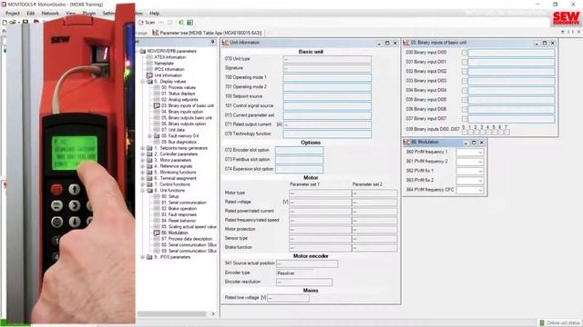 MOVIDRIVE® B Training Session 6 - Lab 10 - Using the DBG60B Keypad смотреть онлайн