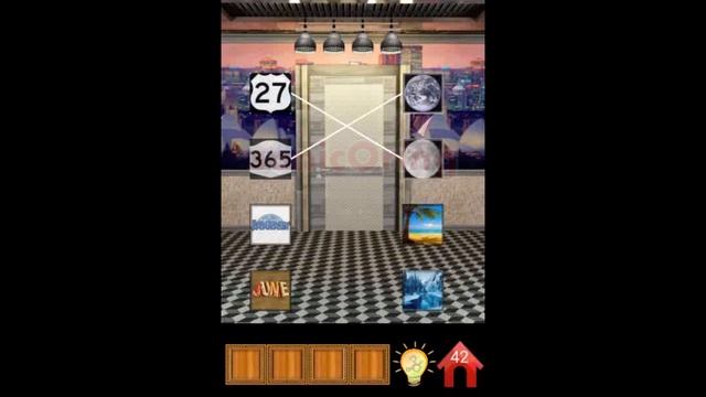 100 Doors Brain Teasers Level 42 Walkthrough смотреть онлайн