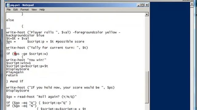 Write a Game Using PowerShell - Windows Server 2008 Scripting Part 3 смотреть онлайн