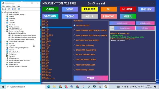 MTK CLIENT TOOL V5.2 FREE WITHOUT CREDIT & NO NEED FOR KEYGEN смотреть онлайн