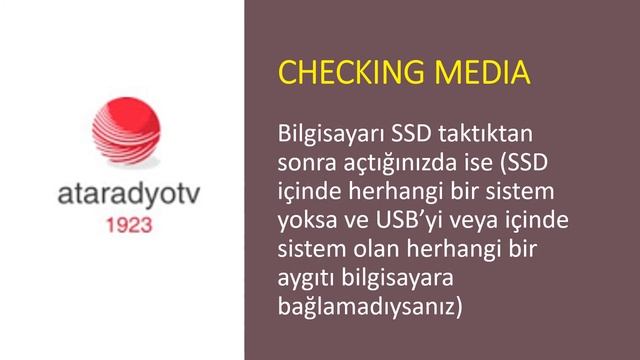 Lenovo Ideapad 320 i3 SSD Checking Media sorunu için ÇÖZÜM! смотреть онлайн
