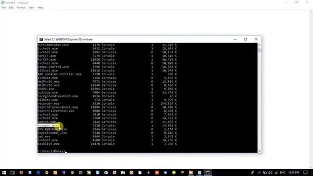 Close Notepad cmd | close notepad powershell | notepad ko dos se kaise band karen смотреть онлайн