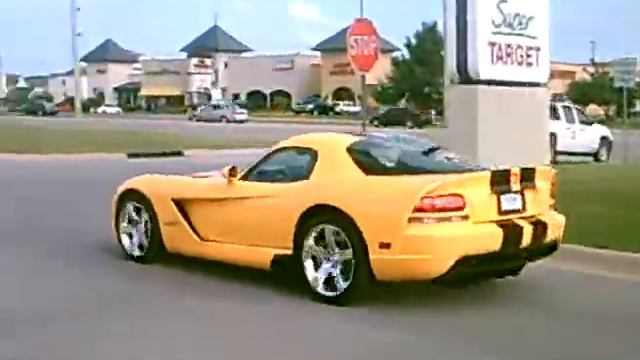 Dodge Viper SRT/10 Yellow смотреть онлайн