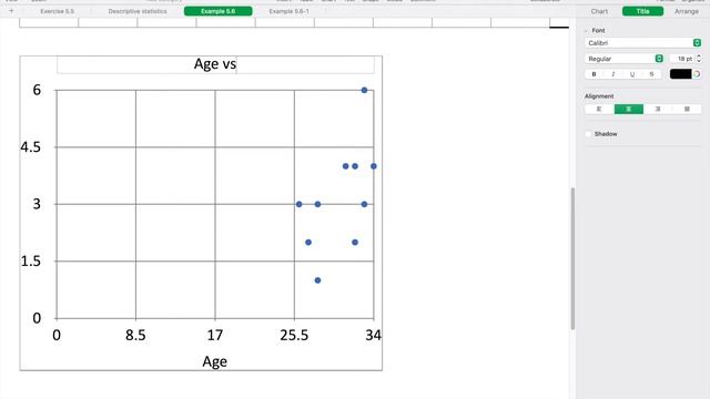 A scatter plot using Numbers on Mac смотреть онлайн