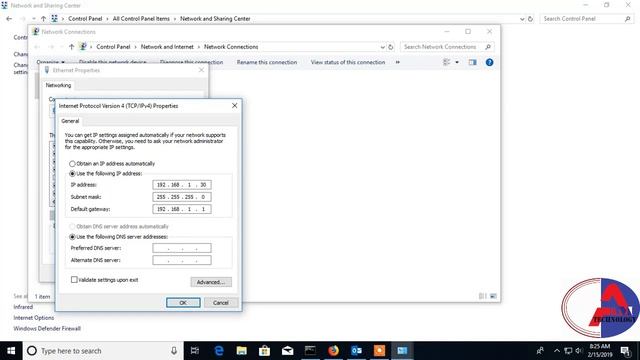 How to configure ip address in windows 10 смотреть онлайн
