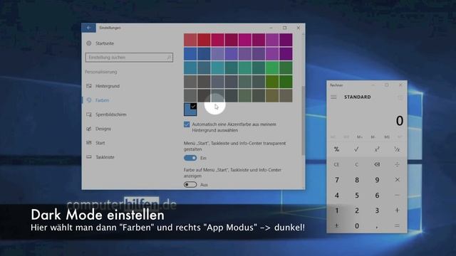 Windows Dark Mode: Windows auf dunkel umstellen! смотреть онлайн