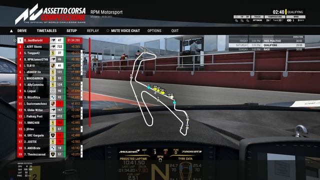 RPM Motorsport Sprint Series Season 5 Rd1 ACC Xbox Series S/X v1.9 смотреть онлайн