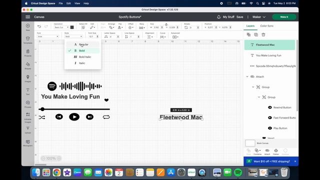 How to Make a Spotify Music Frame with Cricut смотреть онлайн