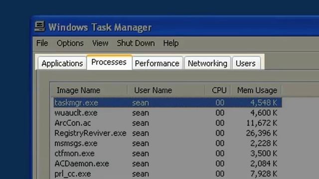 Adjust Running Processes on Windows XP смотреть онлайн