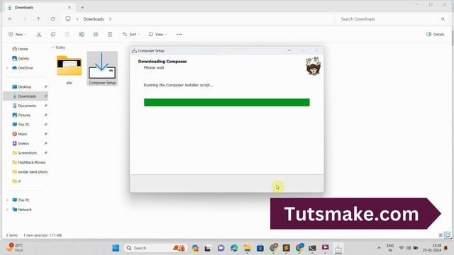 How to install Composer in Windows 11 смотреть онлайн
