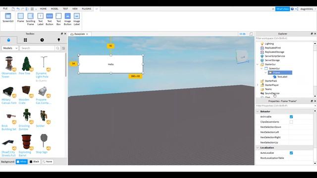 How to make a dragable screen GUI! (Script) (ROBLOX Studio Tutorial)|dogjnh5341 смотреть онлайн