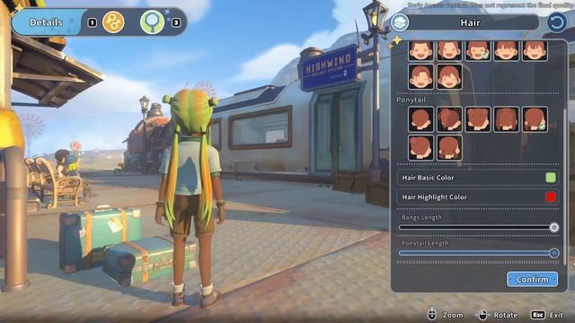 Male Character Customization | My Time at Sandrock смотреть онлайн