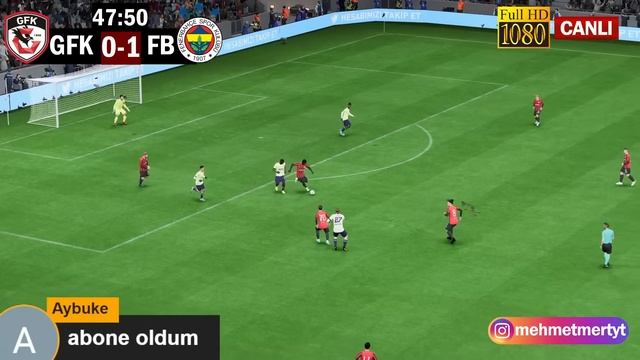 GAZİANTEP FENERBAHÇE  MAÇI CANLI İZLE
