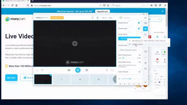 شرح برنامج الكاميرا الوهمية وبديل ستريو مكس وتنقية الصوت ManyCam Live video software&Virtual Webcam смотреть онлайн