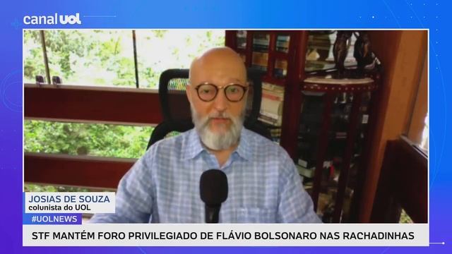 Flávio Bolsonaro fala de cadeia ao lado do ex-preso Valdemar Costa Neto | Josias de Souza смотреть онлайн