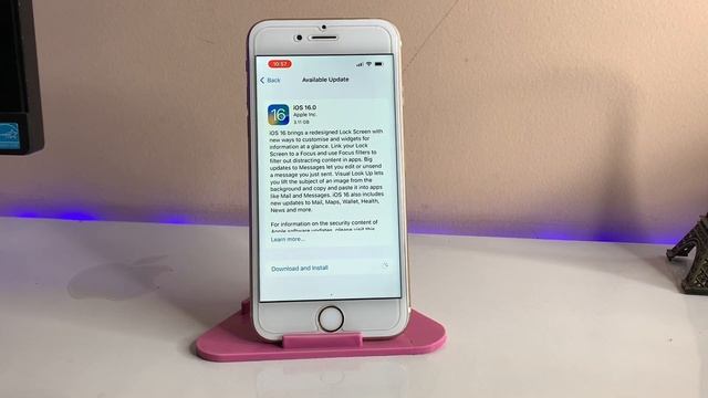 IOS 16 on iPhone 7 || How to install ios 16 on iPhone 7Plus смотреть онлайн