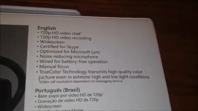 Microsoft Lifecam HD 3000 смотреть онлайн