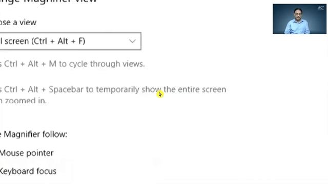 Zoom/ windows magnifier In Windows 10 Full Guide - Magnifier Tool | Window10 Tutorial смотреть онлайн