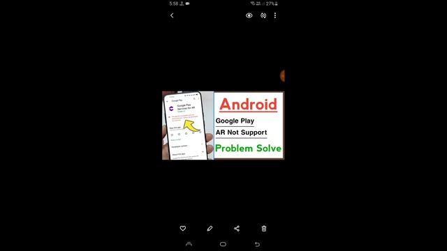 Android Device Does Not Support Google Play Services For AR Problem Solve смотреть онлайн