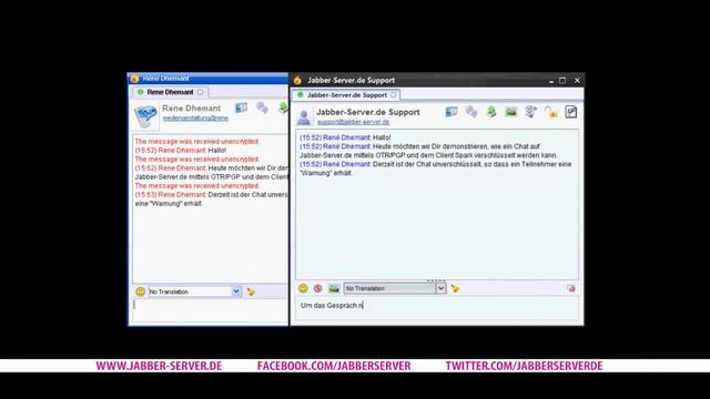 Tutorial: Jabber/XMPP Chat enryption (OTR Verschlüsselung) смотреть онлайн