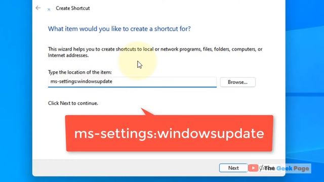Create Shortcut to Windows Update in Windows 11 смотреть онлайн