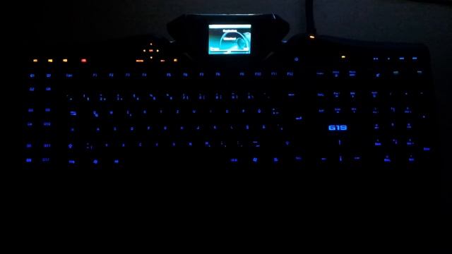 Logitech G19 Keyboard Discolight