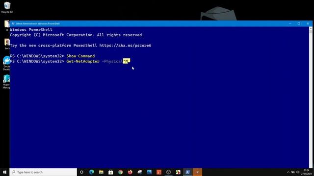 15- Powershell Show command смотреть онлайн