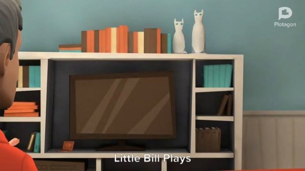 Lincoln grounds Caillou gets grounded