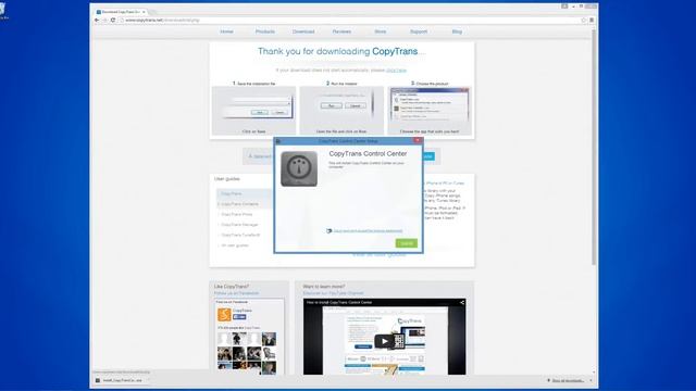 How to install the CopyTrans programs смотреть онлайн