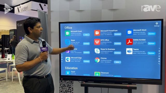 InfoComm 2023: TeamBoard Shows 75" Android 11 Touchscreen With AirServer смотреть онлайн