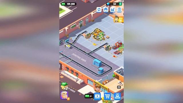 Idle Courier Tycoon - Max Level, Max Out - 3D Business Manager #1